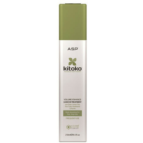 Kitoko Volume-Enhance Leave-In Treatment, Body Boosting for Fine, Limp Hair